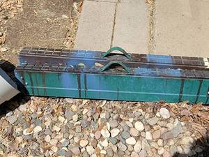 lot 144 image: Two Master Force Folding Steel Sawhorses