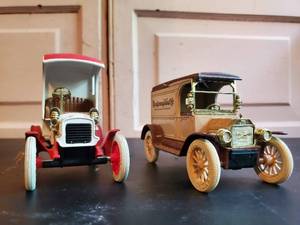 Two Vintage ERTL Car Banks