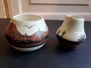 Two Pieces Of Southwestern Style Pottery