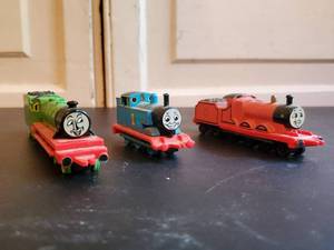 Three Vintage 1984 Thomas The Tank Engine Trains By ERTL