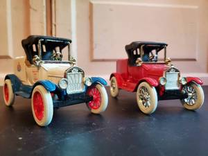 Two Vintage ERTL Car Banks