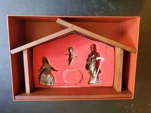 Lenox The Holy Family Kirk Stieff Collection 3 Piece Nativity Set