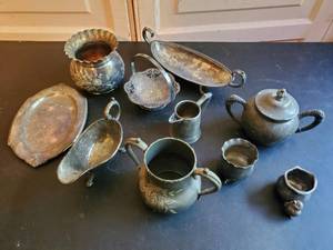 Collection Of Silver Plated Items