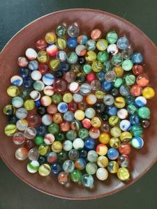 Collection Of Vintage Marbles