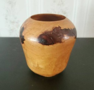 Burl Wood VasePot