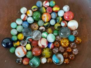 Collection Of Vintage Marbles
