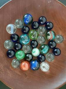 Vintage Shooters For Marbles