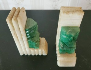 Onyx South American Bookends