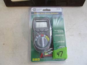lot 47 image: Commercial Electric Compact Multimeter