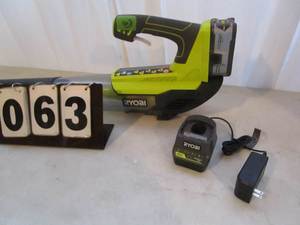 lot 63 image: Ryobi 18V One Blower