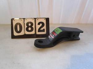 lot 82 image: Curt 4 Drop Hitch Mount