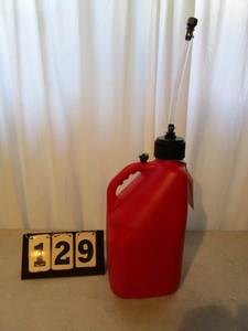 lot 129 image: 5 Gallon Utility Jug