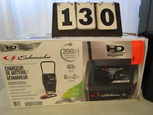 lot 130 image: Schumacher Extreme Heavy Duty Battery Charger