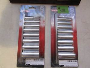 lot 150 image: Ultra Steel Tools Deep Socket Sets - qty 2