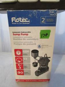 lot 178 image: Flotee Automatic Submersible Sump Pump