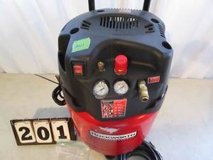 lot 201 image: Rockworth 12 Gallon Air Compressor