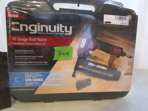 lot 204 image: Enginuity 18 Ga Brad Nailer