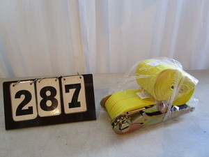 lot 287 image: Laclede Ratchet Strap - 27 ft