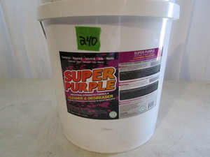 lot 240 image: Super Purple Cleaner & Degreaser