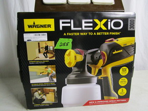 lot 255 image: Warner IndoorOutdoor Paint Sprayer Kit