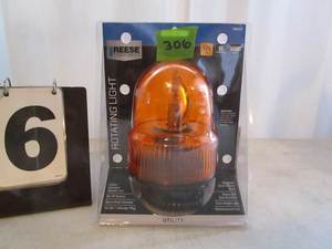 lot 306 image: Reese 12V Rotating Light