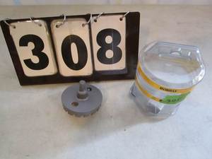 lot 308 image: DeWalt Tooth Hole Saw - 3-58
