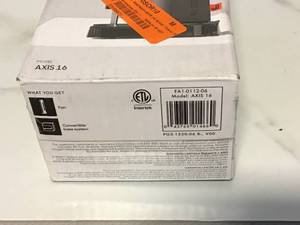 lot 9 image: Sharper Image AXIS 16 Airbar Tower Desk Fan with Task Light
