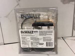 lot 56 image: DEWALT 18-Volt 1-Hour Battery Charger Customer return see pictures
