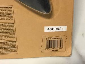 lot 59 image: GERBER GATOR MACHETE JR & PARAFRAME 1 FOLDING KNIFE SET (Sheath Included) customer return see pictures