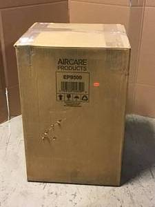 lot 75 image: AIRCARE Whole House 3.5 Gal. Pedestal Evaporative Humidifier for 2400 sq. ft. Customer return see pictures