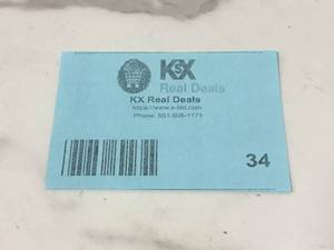 lot 34 image: Bathroom towel holders customer return see pictures