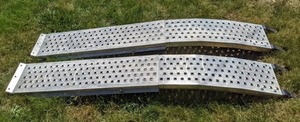 lot 116 image: Pair of Arched Center Fold Ramps