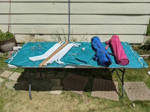 lot 259 image: Algoma Net Company Hammock and Chairs