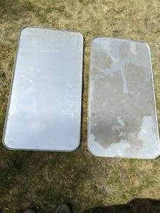 lot 249 image: Set of (2) Drip Pans, 47 x 25