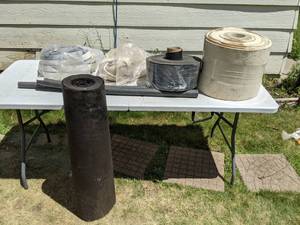 lot 262 image: Miscellaneous Assortment Laminating Adhesive Rolls and Much More