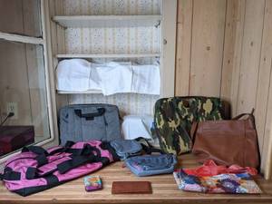 lot 231 image: Collection of Bags Shoulder, Duffle, Laptop Bag and More