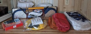 lot 221 image: Eskimo Window Insulator Kit, Axius Performance Plus Shade, Mouse Trap, Terry Towels and Rags