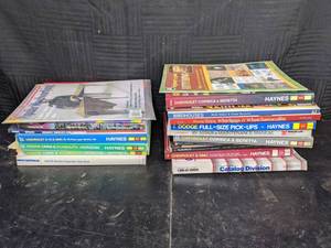 lot 412 image: Collection of Vehicle Manuals and Catalogs Chevrolet, Dodge, RV Repair and More