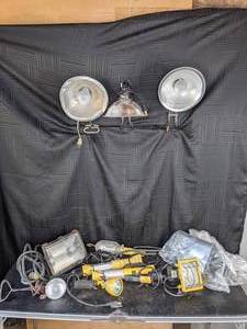 lot 188 image: Set of (11) Various Work Lights