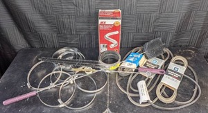 lot 242 image: Misc. Parts GM Drive Belts, Proflex Specialty Couplings, Ace Dryer Connector Kit, & More