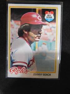 1978 Topps All Star Johnny Bench #700