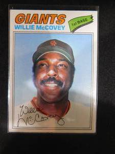 1977 Topps Willie McCovey #547 HOFer