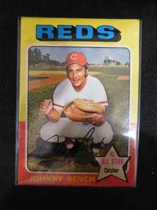 1975 Topps Johnny Bench #260 HOFer