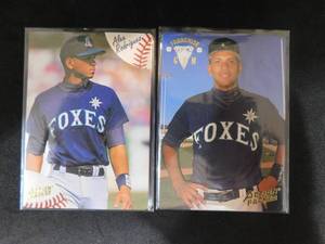 (2) 1994 Action Packed Alex Rodriguez Rookies #1 & #55