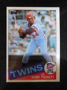 1985 Topps Kirby Puckett Rookie #536 HOFer