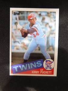 1985 Topps Kirby Puckett Rookie #536 HOFer