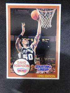 1990 Starting Lineup David Robinson Rookie HOFer