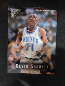 1995 Topps Gallery Kevin Garnett Rookie #41 HOFer