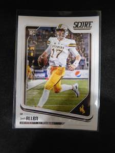 2018 Score Josh Allen Rookie #350 LK