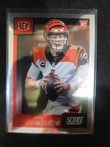 2020 Score Chrome Joe Burrow Rookie #441